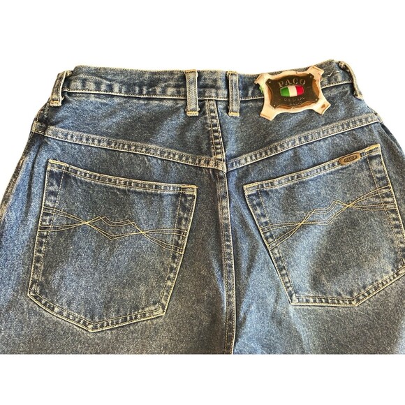 Vintage Paco Sport Jeans Mens 32x34 Classic Baggy Blue Denim 90s - Picture 9 of 14